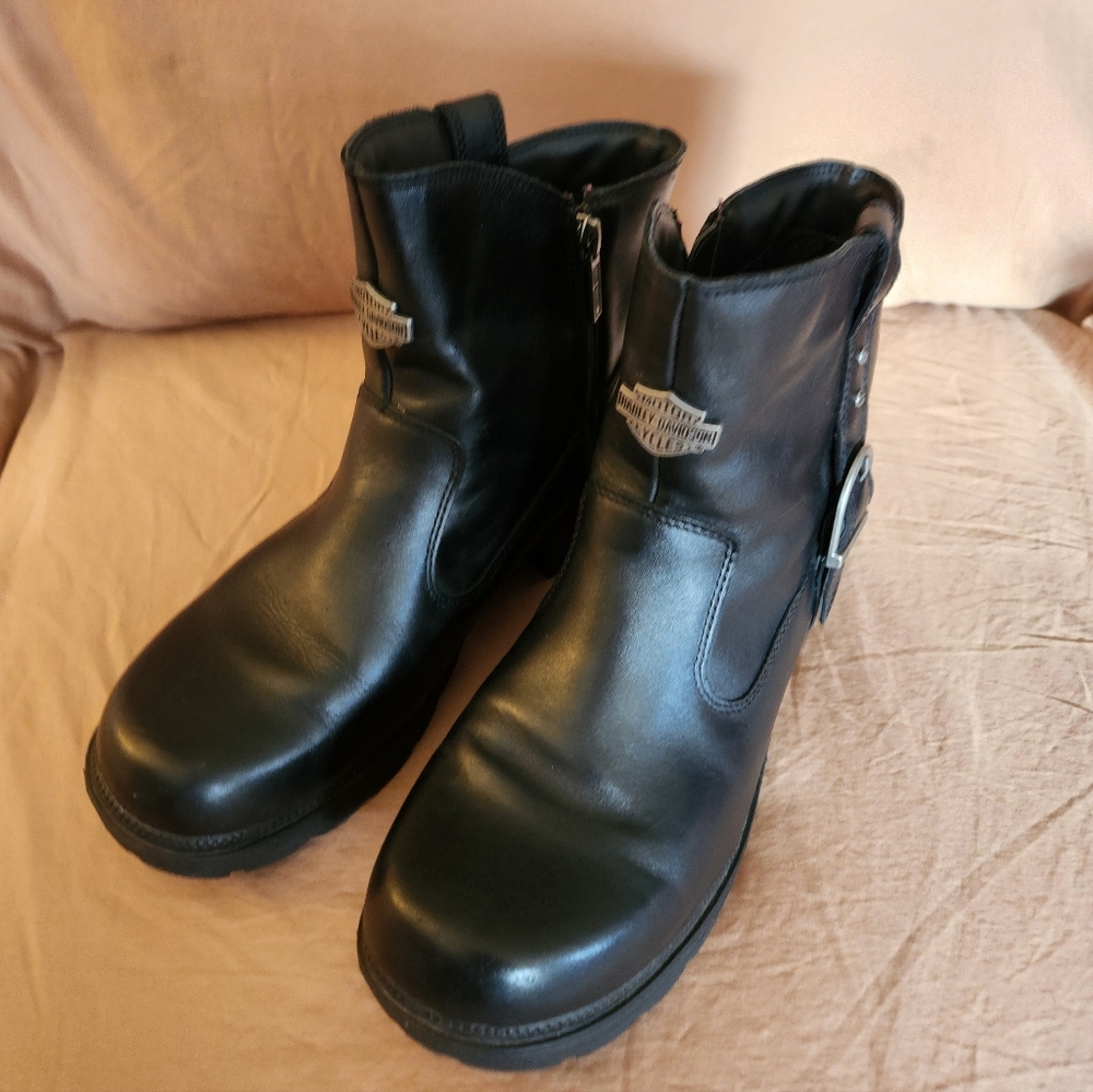 Harley-Davidson Madera Women's Motorcycle Boots Size 11